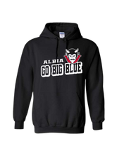 Load image into Gallery viewer, Albia Go Big Blue Hoodied Sweatshirt