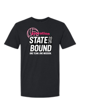 Load image into Gallery viewer, Elevation Volleyball Club State Tultex T-Shirt
