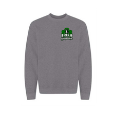 Load image into Gallery viewer, Georgetown Gods Portion Day Gildan Crewneck Sweatshirt Small Chest Logo Big Back Logo