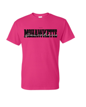 Load image into Gallery viewer, Moravia Mohawkette Written Dance Team Gildan Dry Blend Apparel