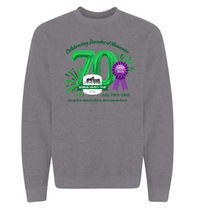 Load image into Gallery viewer, Monroe County Fair 70th Ann. Gildan Crewneck Sweatshirt