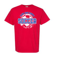 Load image into Gallery viewer, Albia High School Soccer Comfort Colors Tee