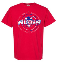 Load image into Gallery viewer, Albia Lady Dees & Blue Demons Comfort Colors Tee