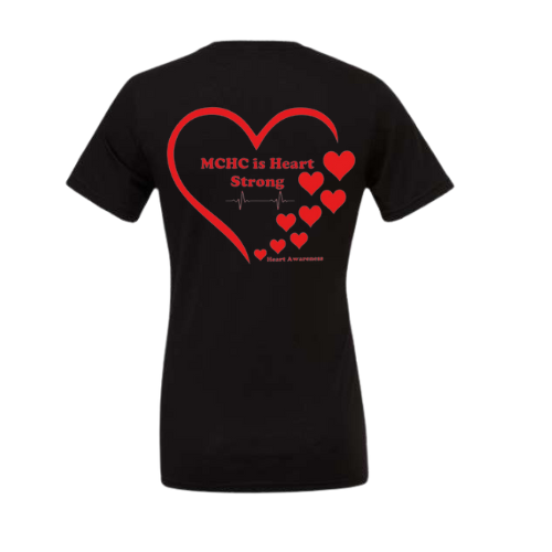 MCHC Bella Canvas Heart Strong T-Shirt