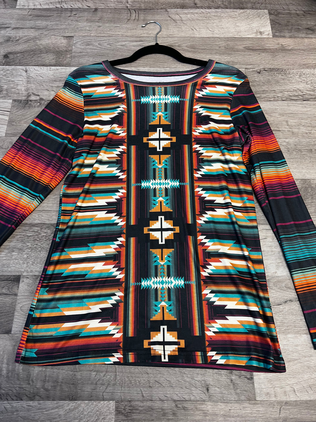 Crazy Train Multiple Design Long Sleeve Top