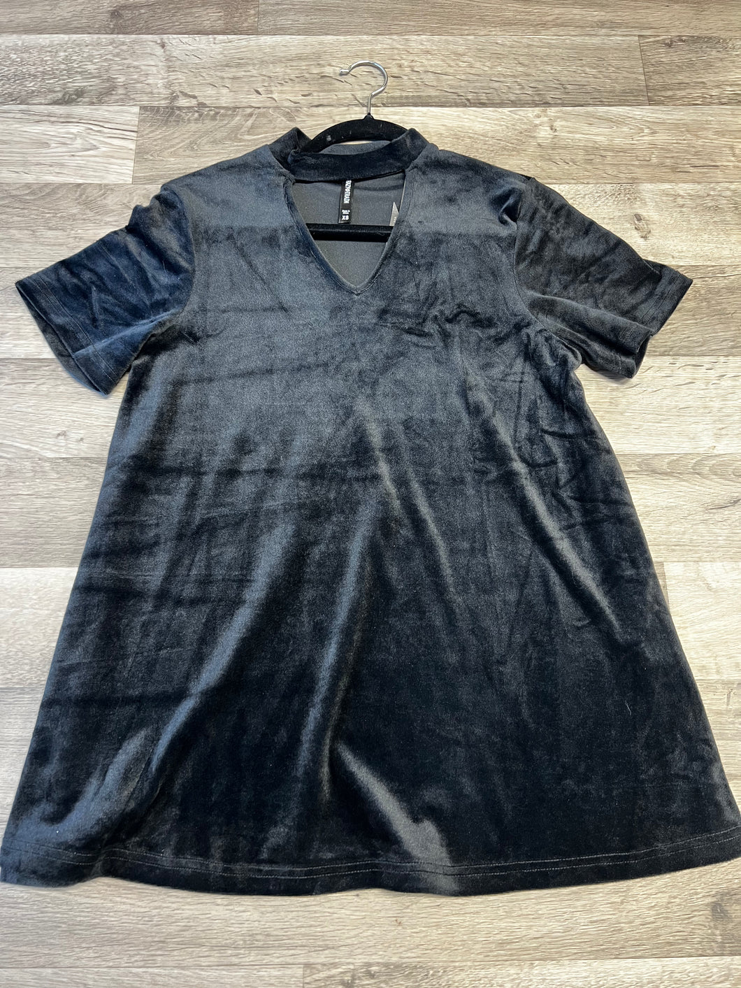 Crazy Train Black Velvet Top