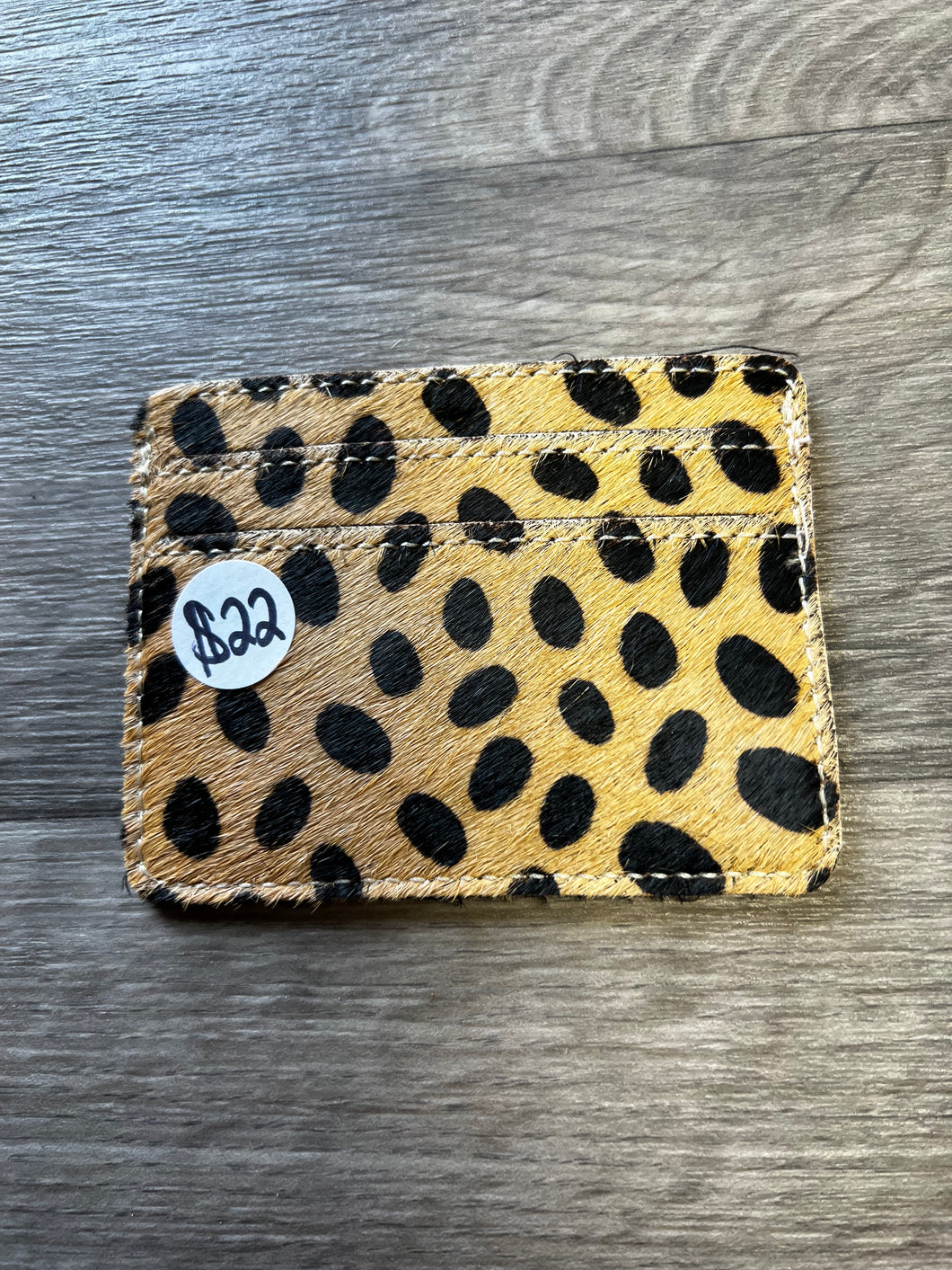 Gold with Black Cardholder