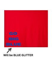 Load image into Gallery viewer, GO BIG BLUE Albia Swim Team Gildan Blankets
