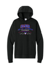 Load image into Gallery viewer, Albia Blue Demon Football Nike Fleece Hoodie
