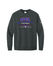 Load image into Gallery viewer, Albia Blue Demon Football Nike Crewneck
