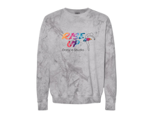 Load image into Gallery viewer, Rise Up Dance Studio Color-blast Crewneck Sweatshirt
