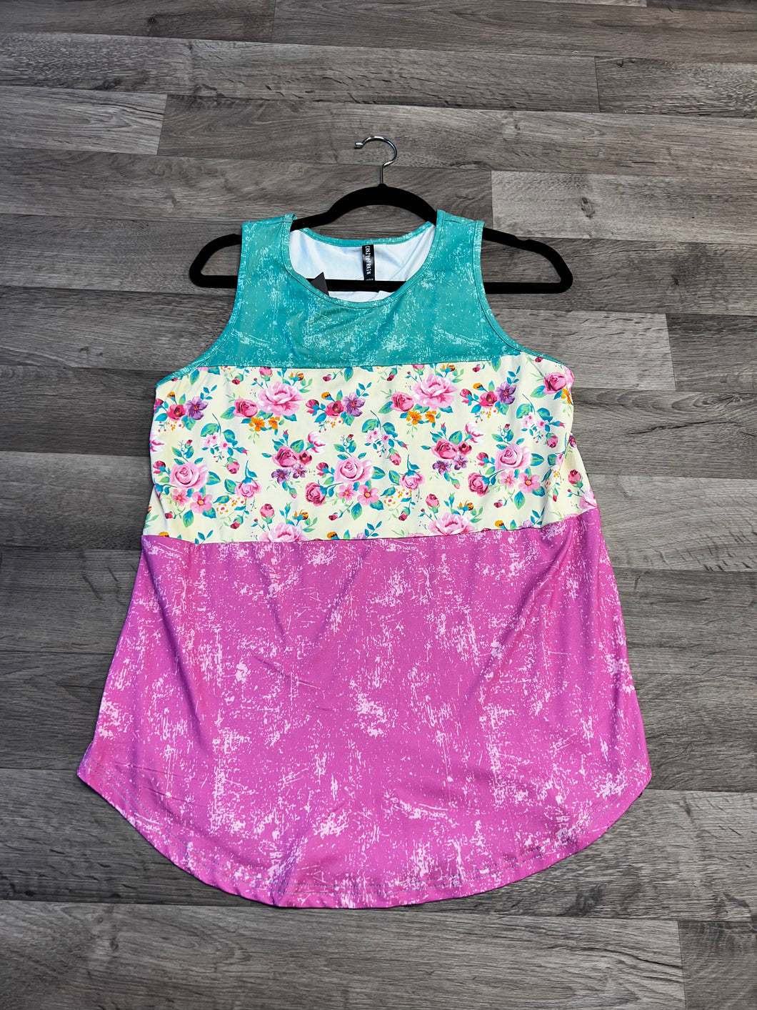 Crazy Train Floral Tank Top