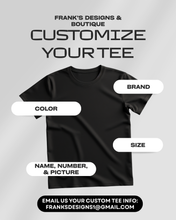 Load image into Gallery viewer, CUSTOMIZABLE Football Tee
