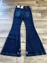 Load image into Gallery viewer, Kancan Dark Wash Bell Bottom Jeans
