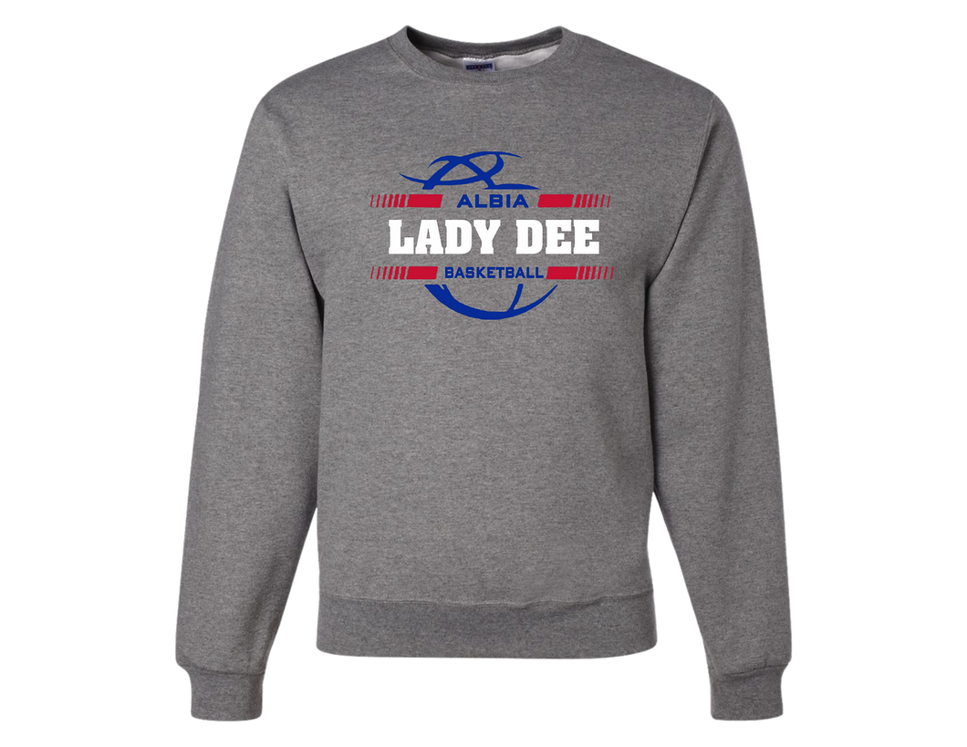 Lady Dee's Basketball Crewneck Sweatshirt