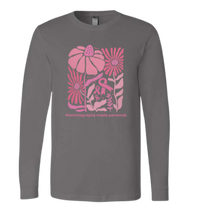 Load image into Gallery viewer, Breast Cancer Awareness MCHC Apparel Bella Canvas Long Sleeve Tee
