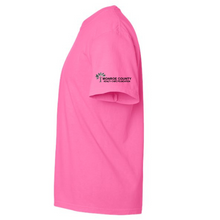Load image into Gallery viewer, Monroe County Health Care Foundation GET YOUR NE-ON! Comfort Colors Tee

