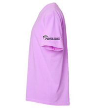 Load image into Gallery viewer, Monroe County Health Care Foundation GET YOUR NE-ON! Comfort Colors Tee
