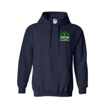 Load image into Gallery viewer, Georgetown God's Portions Days Gildan Hoodie Sweatshirt Small Chest Logo &amp; Big Back Logo
