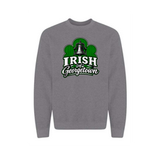 Load image into Gallery viewer, Georgetown Gods Portion Day Gildan Crewneck Sweatshirt Big Front Logo
