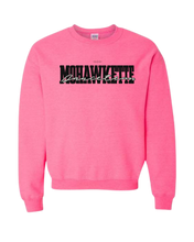 Load image into Gallery viewer, Moravia Mohawkette Written Dance Team Gildan Crewneck
