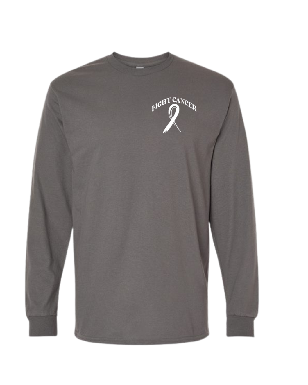 GIldan Heavy Cotton Long Sleeve T-Shirt Chris Wyatt Apparel Fundraiser