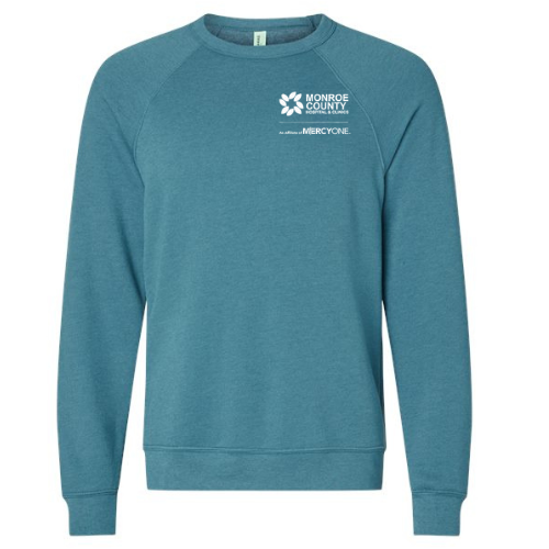 Monroe County Hospital & Clinics Bella Canvas Crewneck Sweatshirt