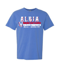 Load image into Gallery viewer, Albia Blue Demons Comfort Colors Tee
