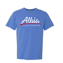 Load image into Gallery viewer, Albia Dees &amp; Demons Comfort Colors Tee
