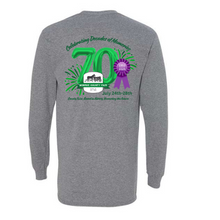 Load image into Gallery viewer, Monroe County Fair 70th Ann. Gildan Long Sleeve T-Shirt
