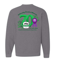 Load image into Gallery viewer, Monroe County Fair 70th Ann. Gildan Crewneck Sweatshirt

