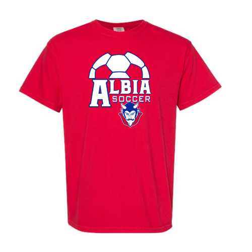Albia Soccer Comfort Color Tee