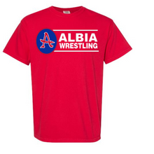 Load image into Gallery viewer, Albia Wrestling Comfort Colors Tee
