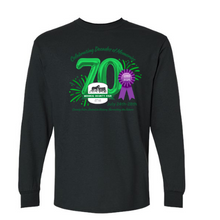 Load image into Gallery viewer, Monroe County Fair 70th Ann. Long Sleeve Gildan T-Shirt
