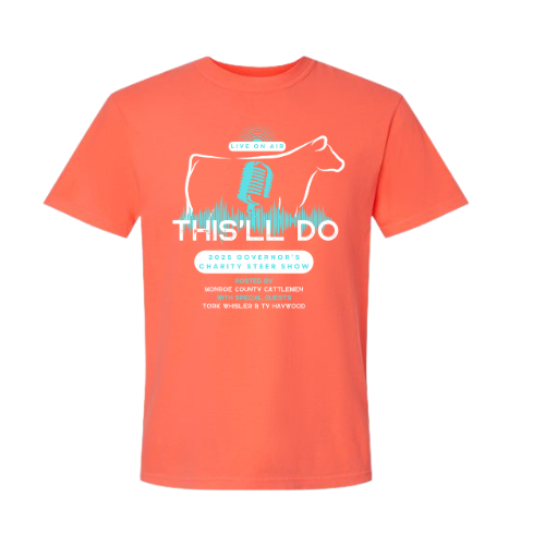 Monroe County Governor's Charity Steer Show T-Shirts