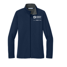 Load image into Gallery viewer, MCHC Women&#39;s Embroidered Port Authority Full Zip Jacket

