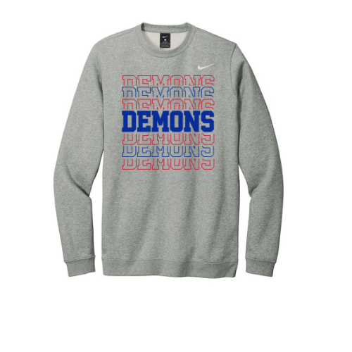 Albia Demons Nike Crewneck Sweatshirt