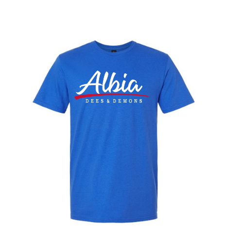 Albia Dees and Demons Gildan Softstyle Tee