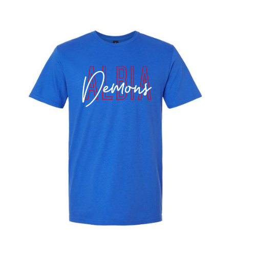 Albia Demons Gildan Softstyle Tee