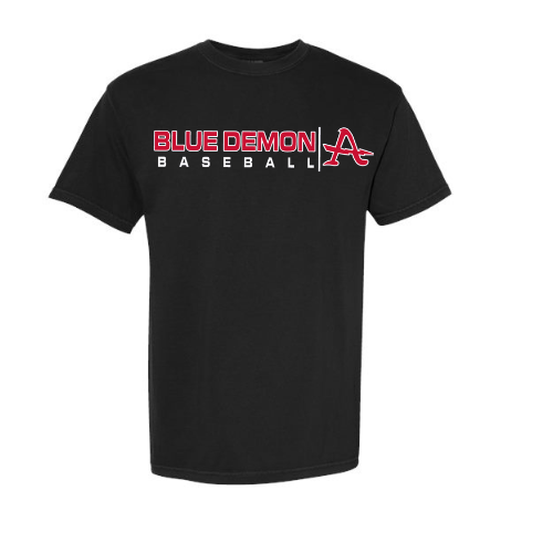Blue Demon Baseball Comfort Colors Tee