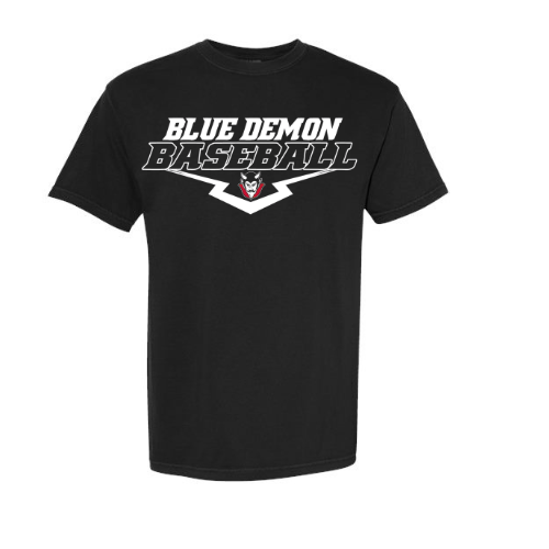 Blue Demon Baseball Comfort Colors Tee