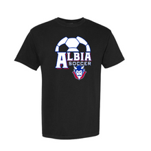 Load image into Gallery viewer, Albia Soccer Comfort Color Tee
