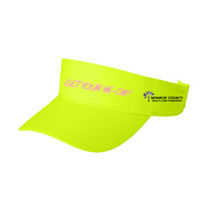 Load image into Gallery viewer, Monroe County Health Care Foundation GET YOUR NE-ON! Visor
