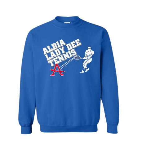 Albia Lady Dee Tennis Crewneck Sweatshirts
