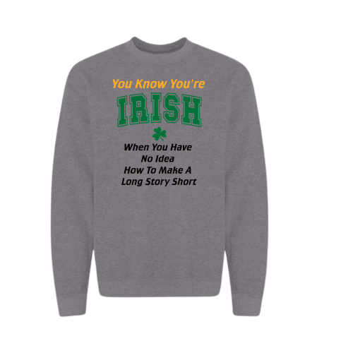 St. Patrick's Church - Georgetown IA Crewneck