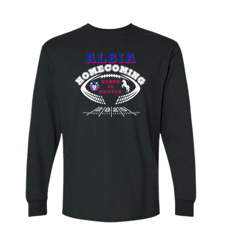 Albia Homecoming 2025 Long Sleeve Tshirt