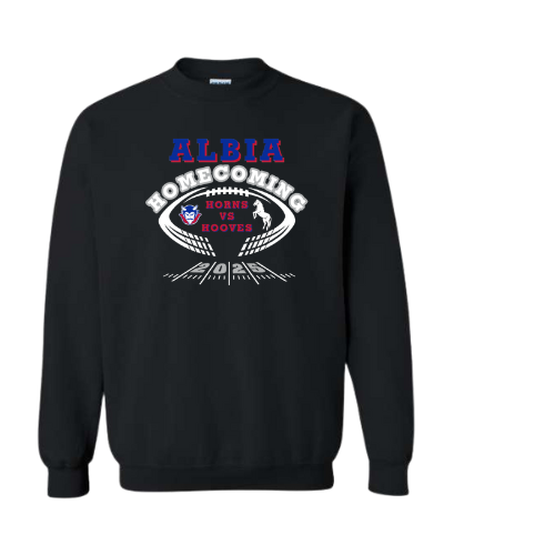 Albia Homecoming 2025 Crewneck Sweatshirt