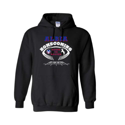 Albia Homecoming 2025 Hoodie Sweatshirt