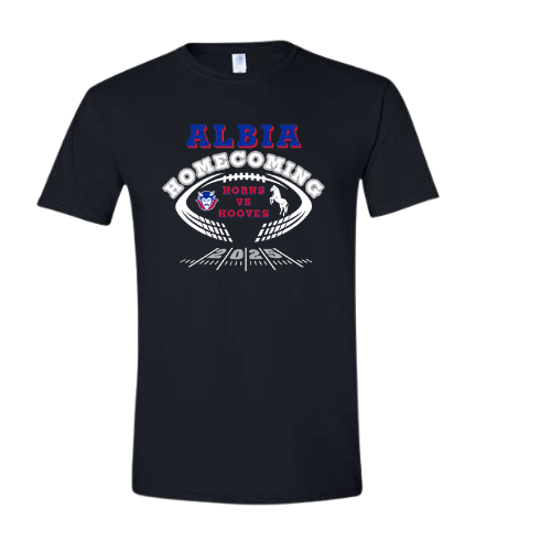 Albia Homecoming 2025 Gildan Softstyle T-Shirt