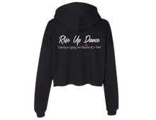 Load image into Gallery viewer, Rise Up Dance Studio Cropped Hoodie
